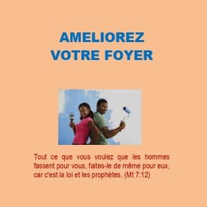 améliorez votre foyer