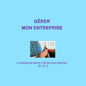Gérer mon entreprise