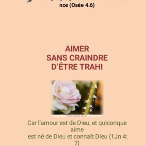 Aimer sans craindre d&rsquo;être trahi