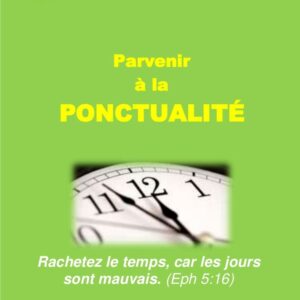 Parvenir à la ponctualité