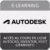 AUTODESK – Accès Au Cours En Ligne AutoCAD, Inventor, Revit (LearnKey)